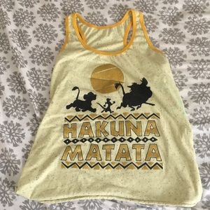 Lion king tank top